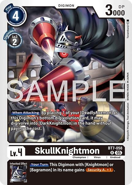 Image for SkullKnightmon (Reprint) [BT7-058 R] - Digimon Card Game