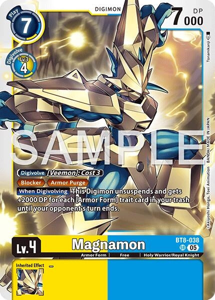 Image for Magnamon (Reprint) [BT8-038 SR] - Digimon Card Game