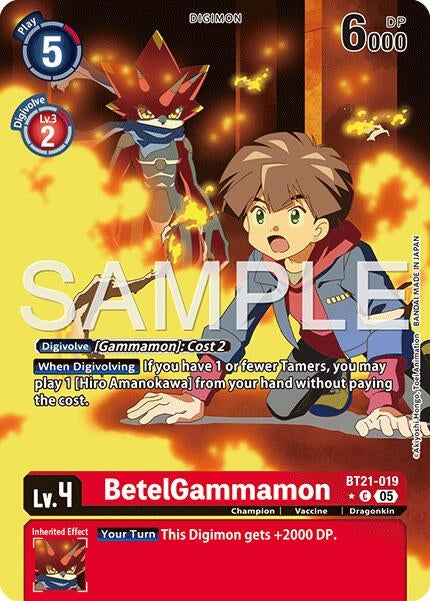 Image for BetelGammamon - BT21-019 (Alternate Art) [BT21-019 C] - Digimon Card Game