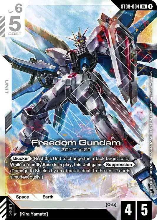 Image for Freedom Gundam [ST09-004] - Gundam Card Game