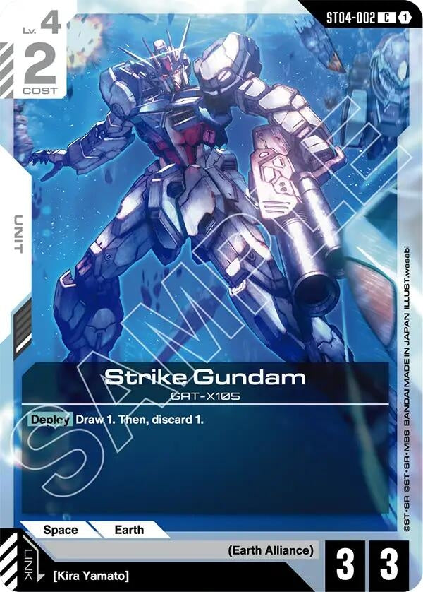 Image for Strike Gundam [ST04-002] - Gundam Card Game
