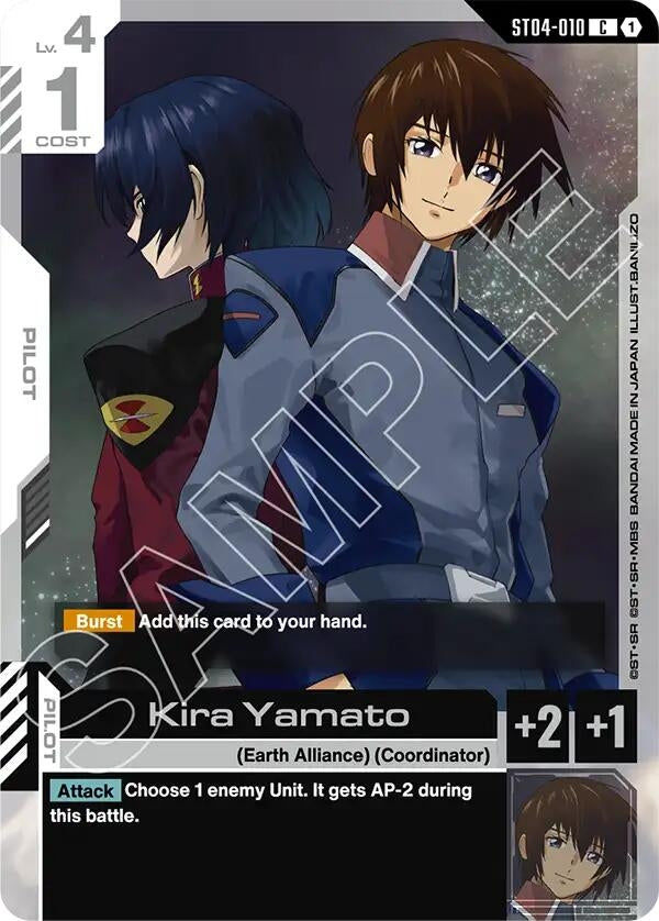 Image for Kira Yamato [ST04-010] - Gundam Card Game