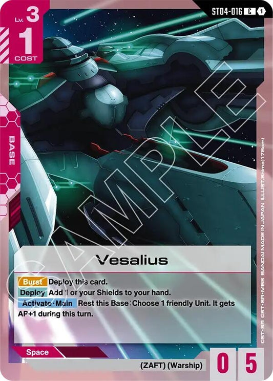 Image for Vesalius [ST04-016] - Gundam Card Game