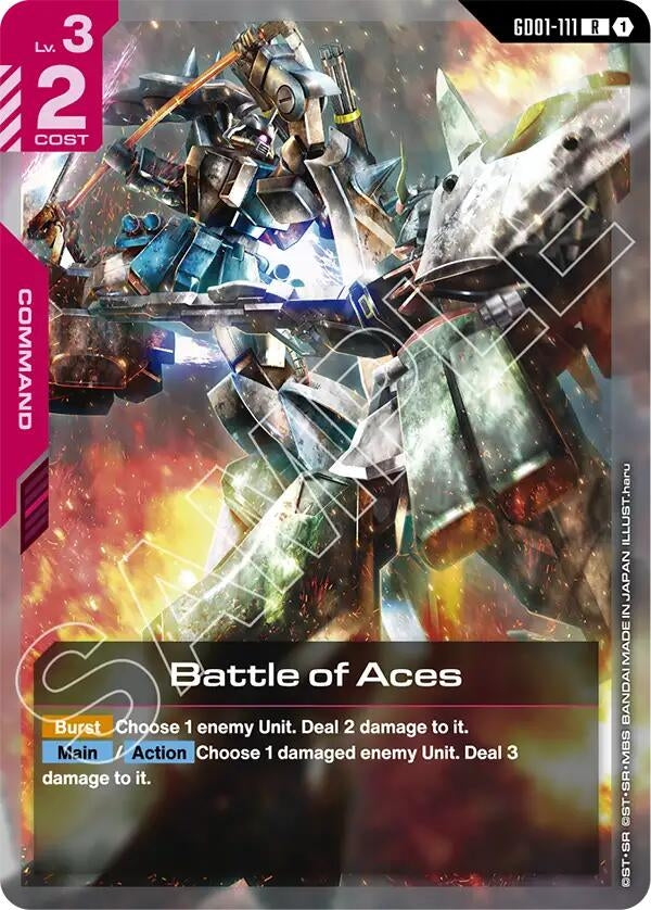 Image for Battle of Aces [GD01-111] - Gundam Card Game