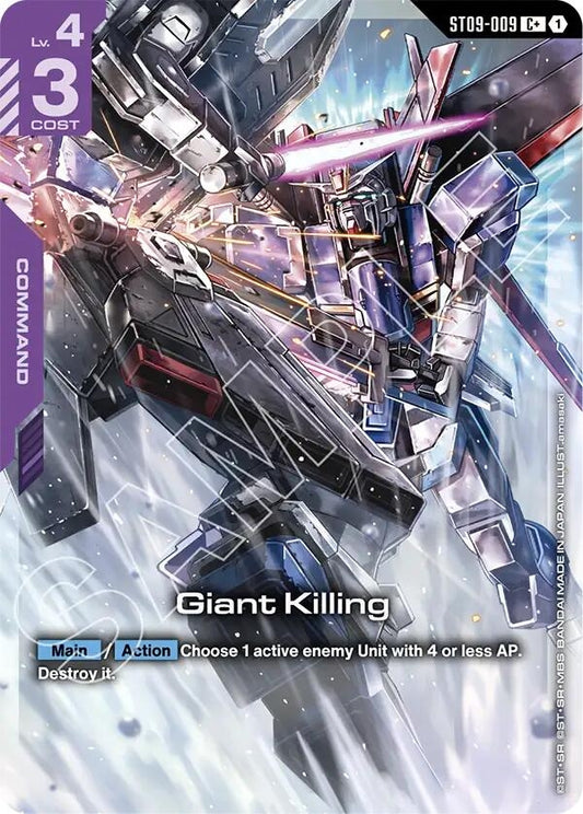 Image for Giant Killing (C+) [ST09-009] - Gundam Card Game