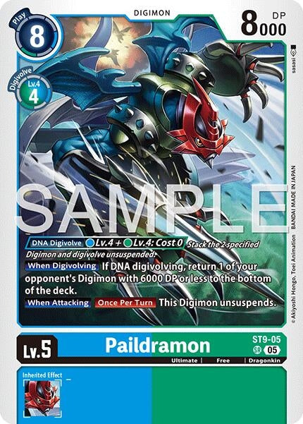 Image for Paildramon - ST9-05 (Reprint) [ST9-05 SR] - Digimon Card Game