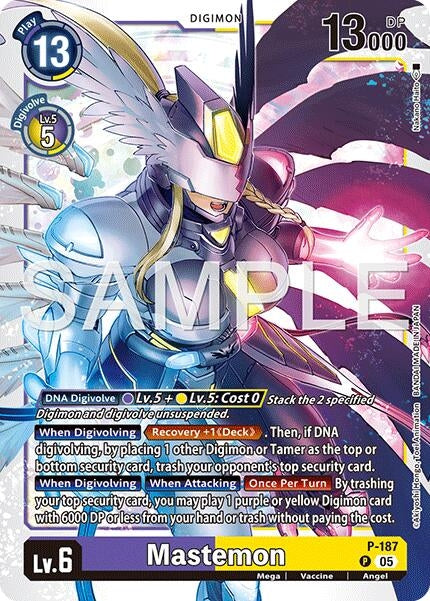 Image for Mastemon - P-187 (Reprint) [P-187 P] - Digimon Card Game