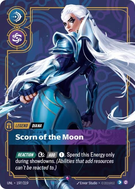 Image for Diana - Scorn of the Moon [197/219] - Riftbound: League of Legends Trading Card Game