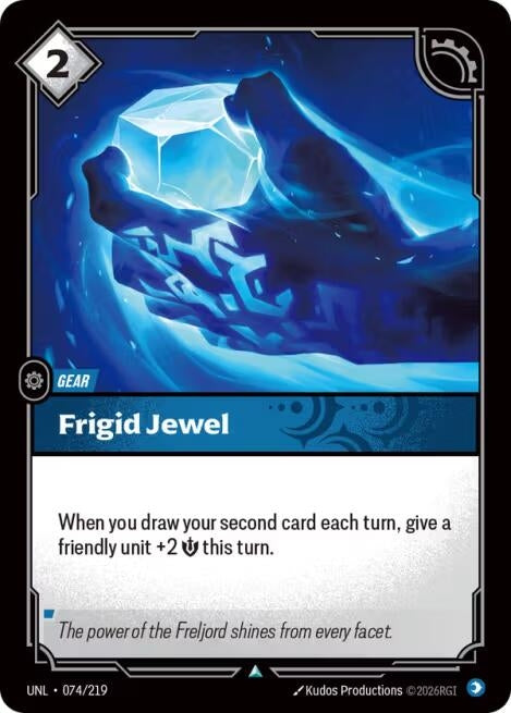 Image for Frigid Jewel [074/219] - Riftbound: League of Legends Trading Card Game