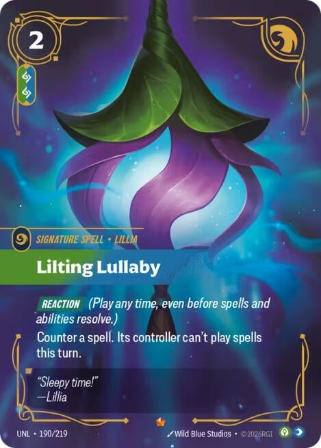 Image for Lilting Lullaby [190/219] - Riftbound: League of Legends Trading Card Game