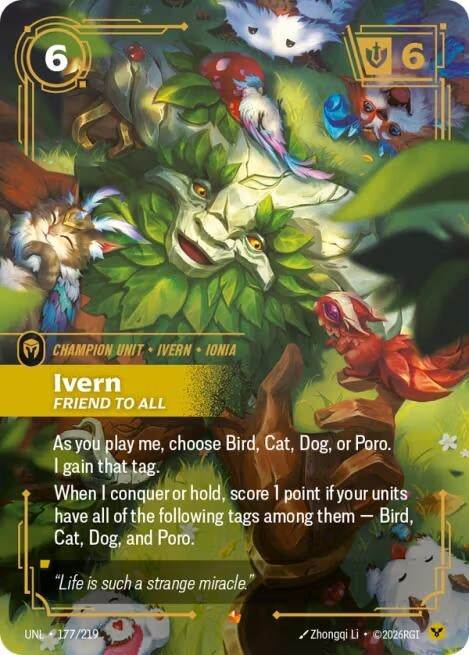 Image for Ivern - Friend to All [177/219] - Riftbound: League of Legends Trading Card Game