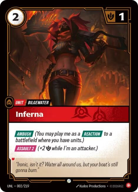 Image for Inferna [002/219] - Riftbound: League of Legends Trading Card Game