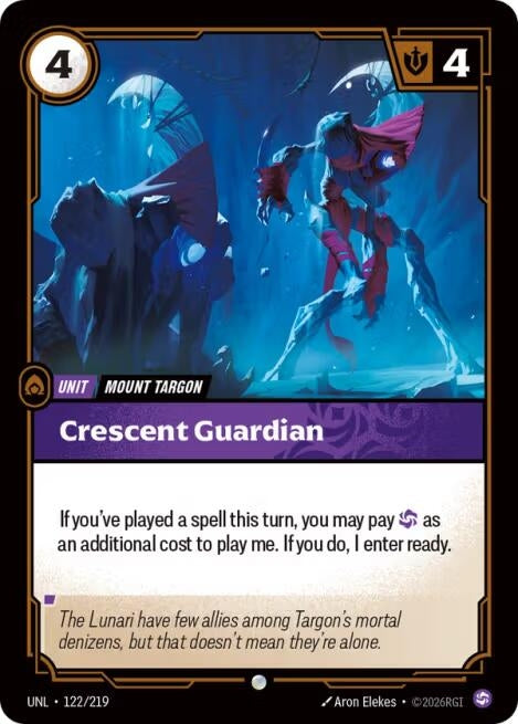 Image for Crescent Guardian [122/219] - Riftbound: League of Legends Trading Card Game