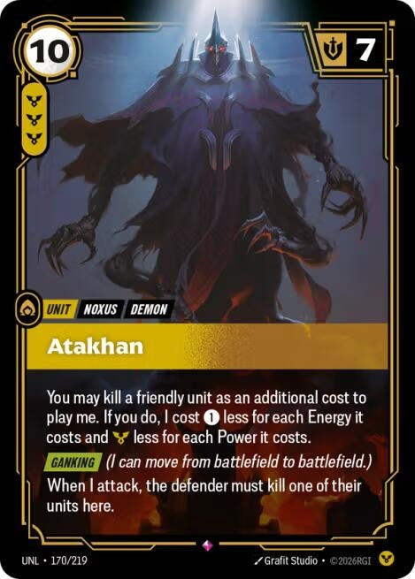 Image for Atakhan [170/219] - Riftbound: League of Legends Trading Card Game