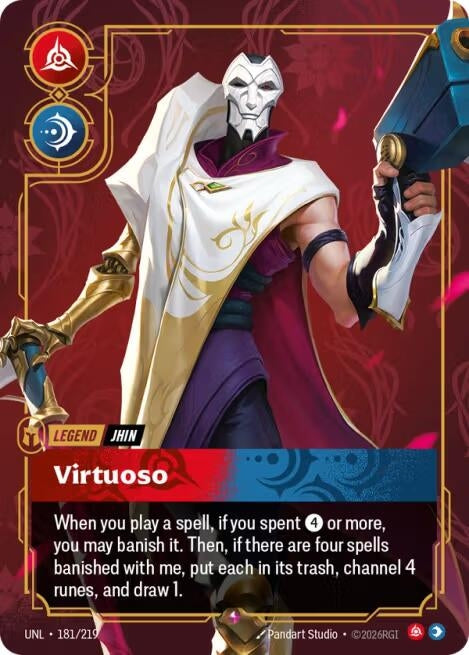Image for Jhin - Virtuoso [181/219] - Riftbound: League of Legends Trading Card Game