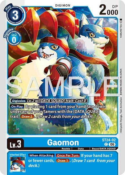 Image for Gaomon [ST24-02 C] - Digimon Card Game