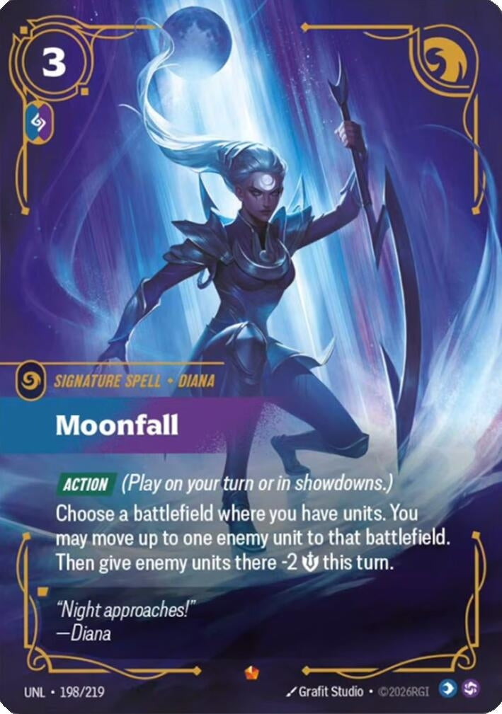 Image for Moonfall [198/219] - Riftbound: League of Legends Trading Card Game