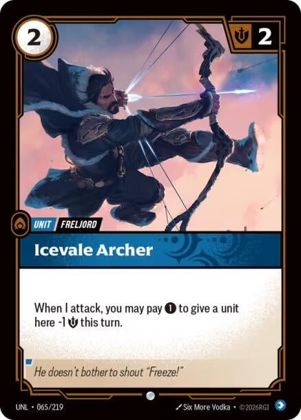 Image for Icevale Archer [065/219] - Riftbound: League of Legends Trading Card Game