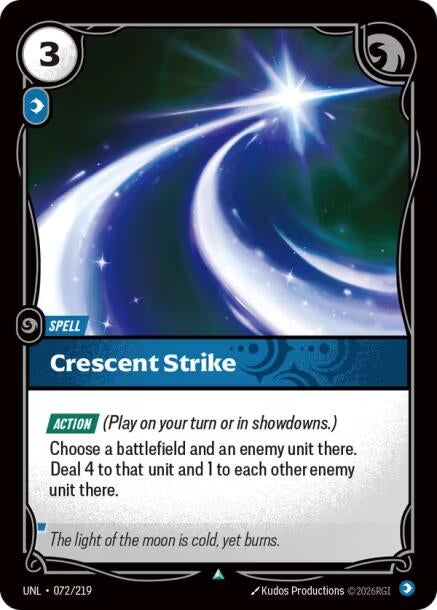 Image for Crescent Strike [072/219] - Riftbound: League of Legends Trading Card Game