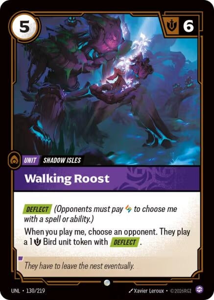 Image for Walking Roost [130/219] - Riftbound: League of Legends Trading Card Game