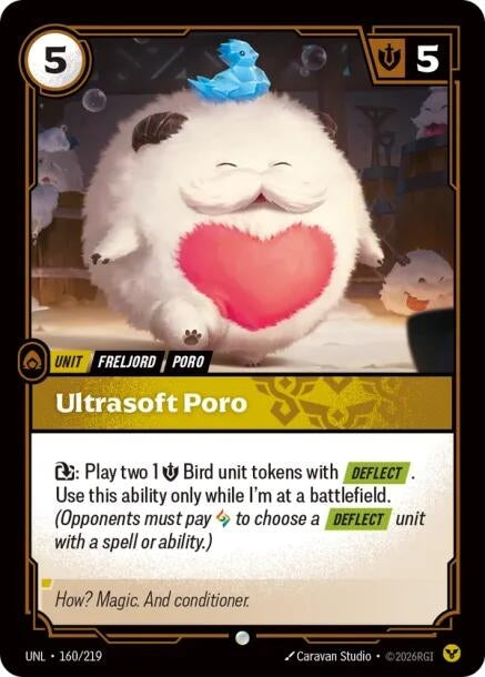 Image for Ultrasoft Poro [160/219] - Riftbound: League of Legends Trading Card Game