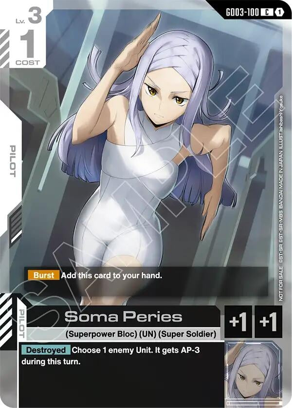 Image for Soma Peries (WCS26-27 Participation Pack Vol.1) [GD03-100] - Gundam Card Game