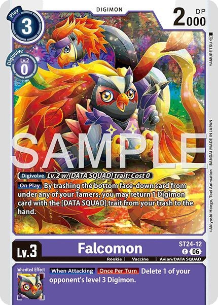 Image for Falcomon [ST24-12 C] - Digimon Card Game
