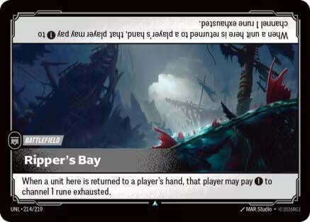 Image for Ripper's Bay [214/219] - Riftbound: League of Legends Trading Card Game