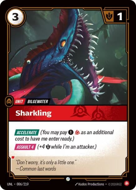 Image for Sharkling [006/219] - Riftbound: League of Legends Trading Card Game