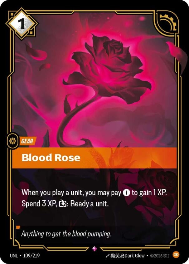 Image for Blood Rose [109/219] - Riftbound: League of Legends Trading Card Game