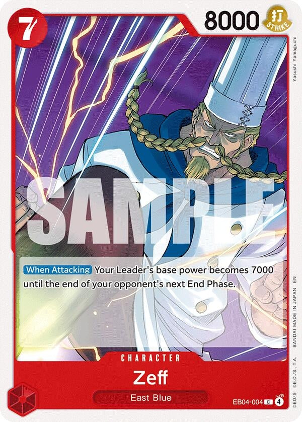 Image for Zeff [EB04-004] - One Piece Card Game