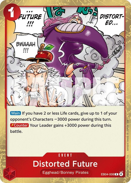 Image for Distorted Future [EB04-008] - One Piece Card Game