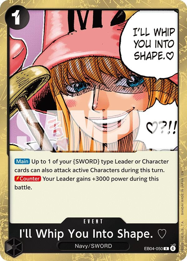 Image for I'll Whip You Into Shape. [EB04-050] - One Piece Card Game