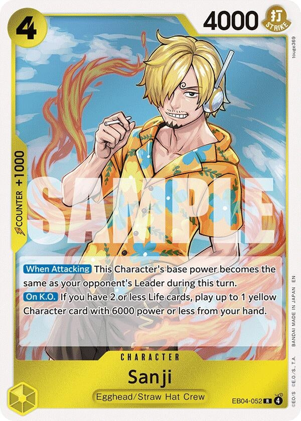 Image for Sanji (EB04-052) [EB04-052] - One Piece Card Game