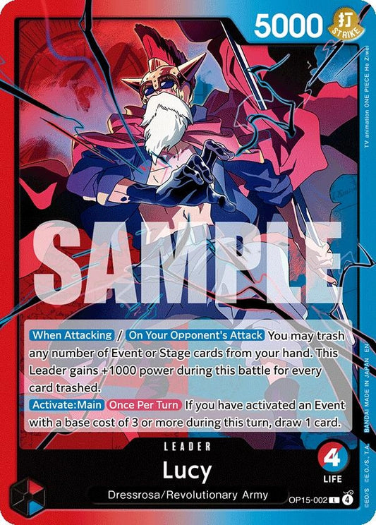 Image for Lucy [OP15-002] - One Piece Card Game