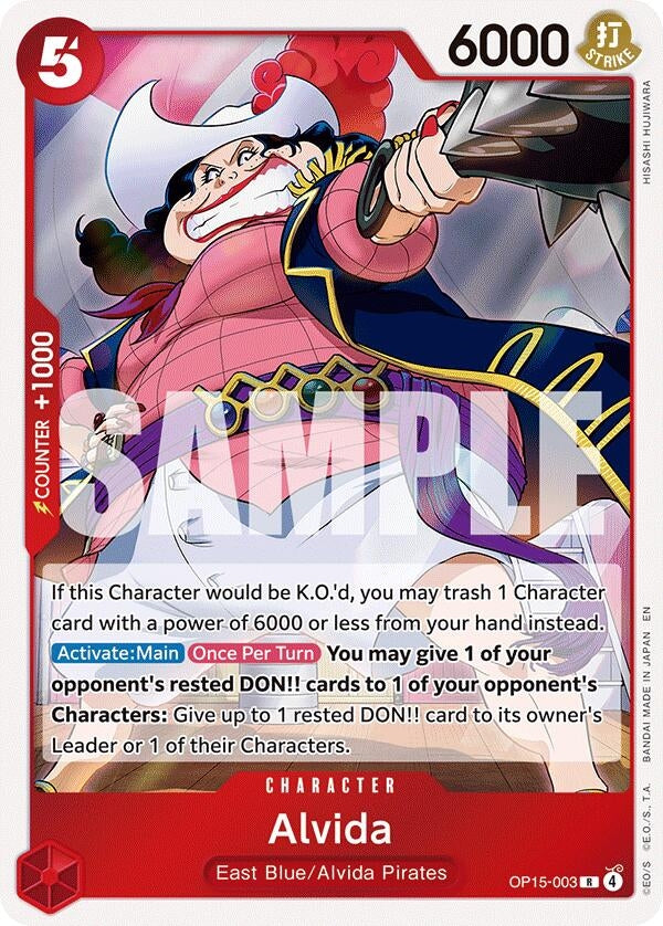 Image for Alvida [OP15-003] - One Piece Card Game