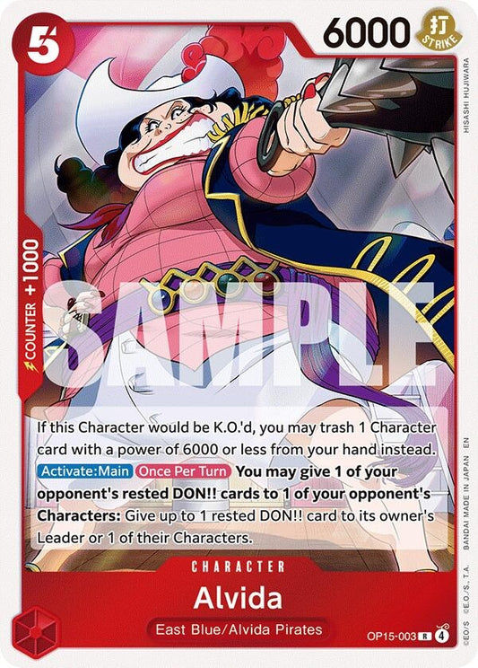 Image for Alvida [OP15-003] - One Piece Card Game
