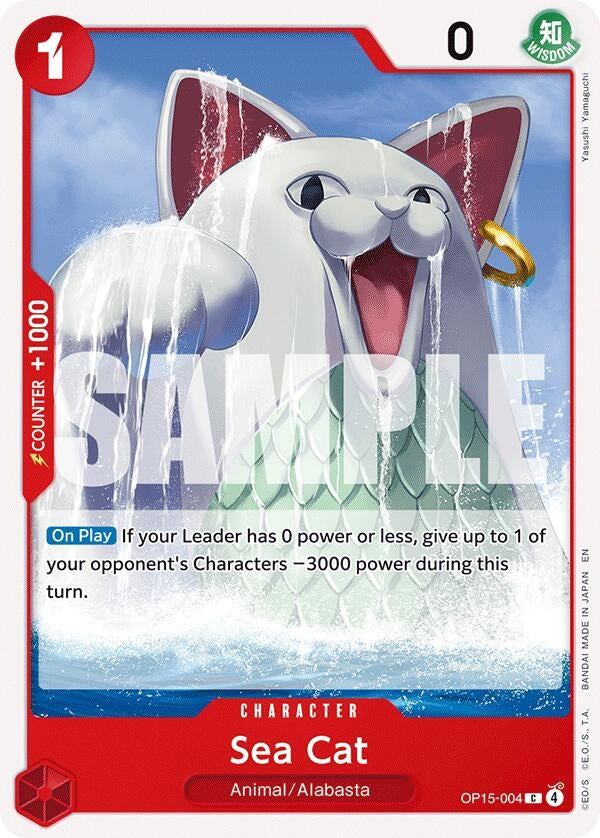 Image for Sea Cat [OP15-004] - One Piece Card Game