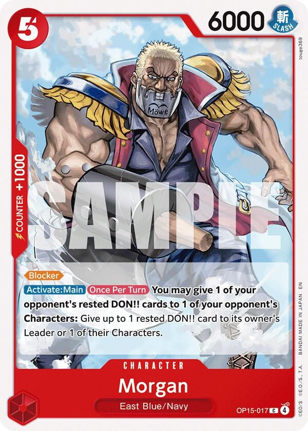 Image for Morgan [OP15-017] - One Piece Card Game