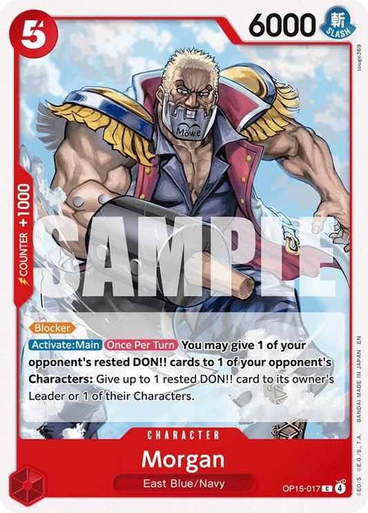 Image for Morgan [OP15-017] - One Piece Card Game