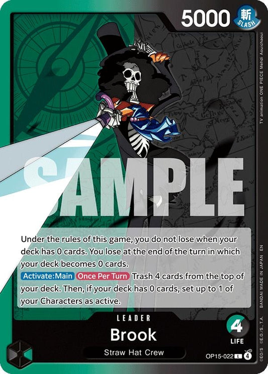 Image for Brook (OP15-022) [OP15-022] - One Piece Card Game