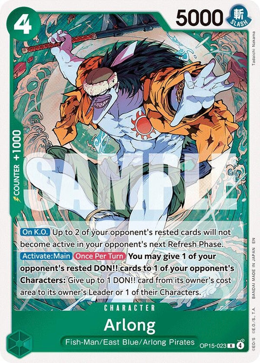 Image for Arlong [OP15-023] - One Piece Card Game