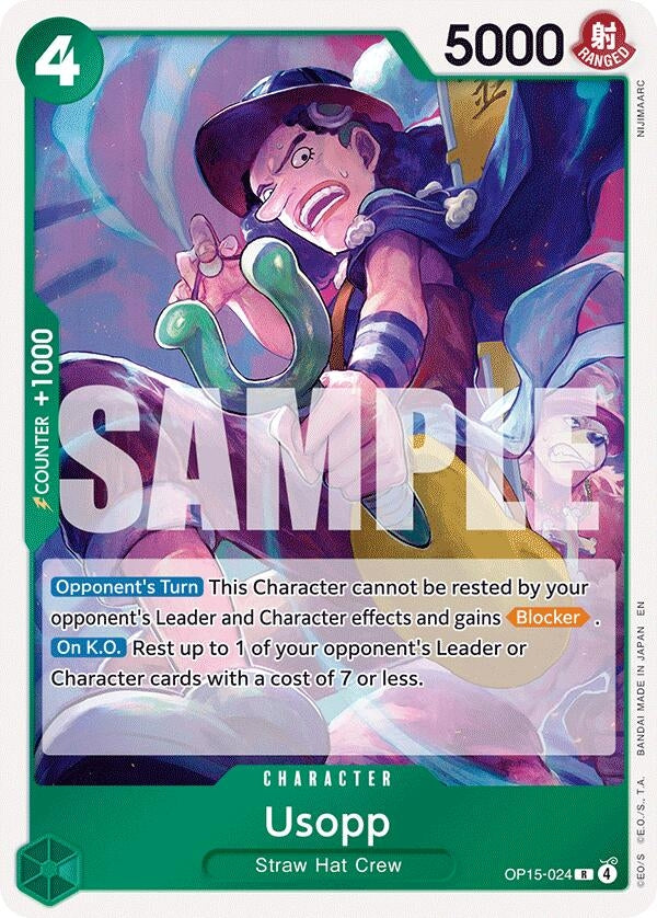 Image for Usopp [OP15-024] - One Piece Card Game