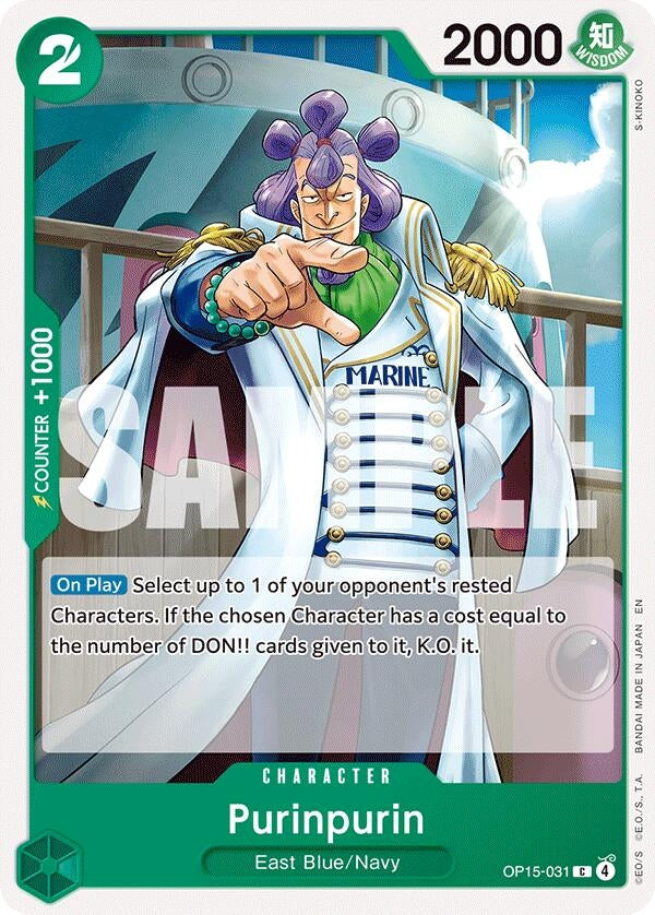 Image for Purinpurin [OP15-031] - One Piece Card Game