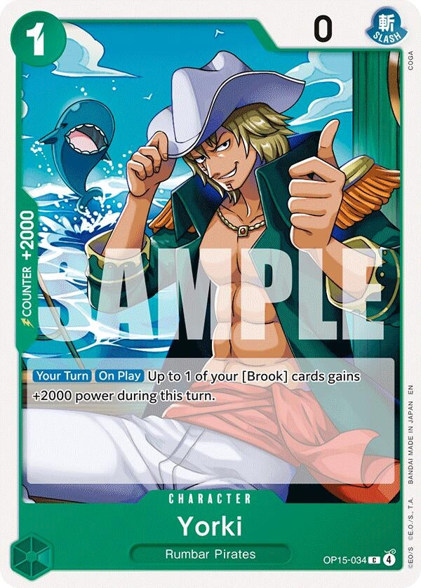 Image for Yorki [OP15-034] - One Piece Card Game