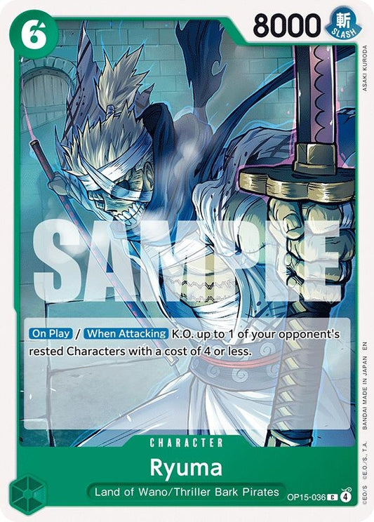 Image for Ryuma [OP15-036] - One Piece Card Game