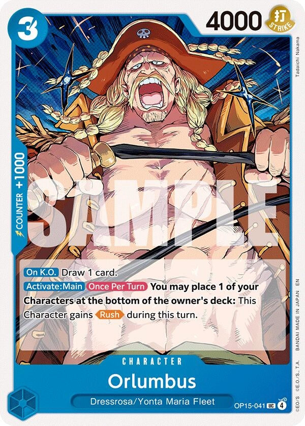 Image for Orlumbus [OP15-041] - One Piece Card Game