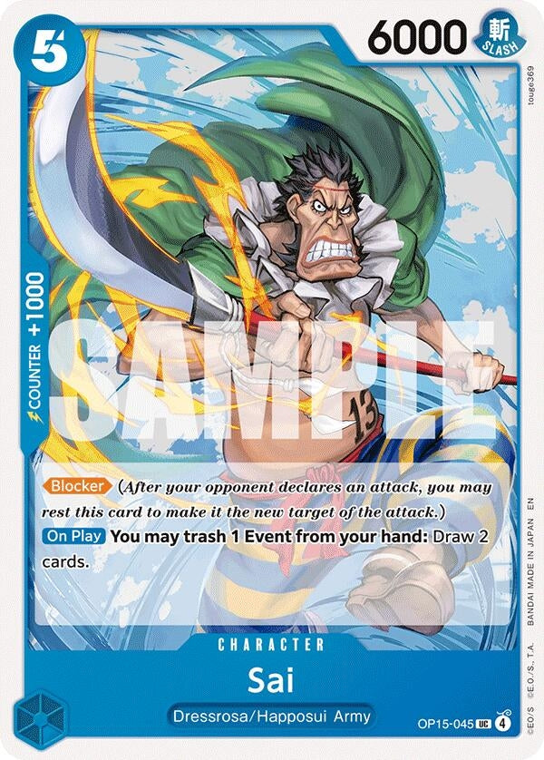 Image for Sai [OP15-045] - One Piece Card Game
