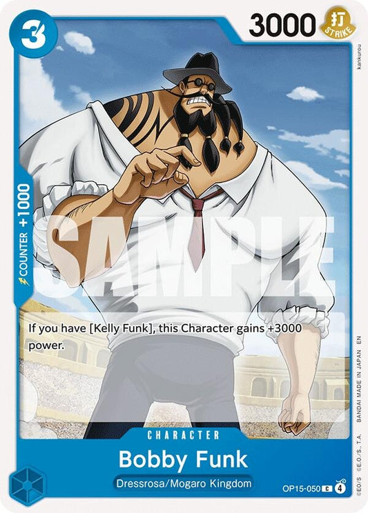 Image for Bobby Funk [OP15-050] - One Piece Card Game