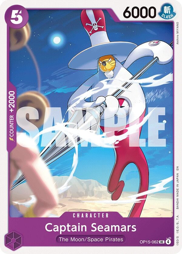 Image for Captain Seamars [OP15-062] - One Piece Card Game